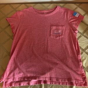 Red, White, and Blue Vineyard Vines Tee